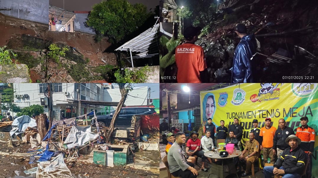 BAZNAS TANGGAP BENCANA HADIR UNTUK WARGA : TANGSEL DILANDA BANJIR &amp; LONGSOR, LEBIH DARI 400 KK TERDAMPAK!