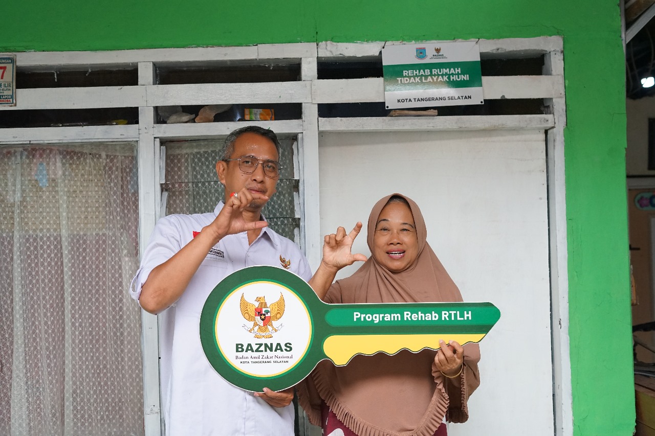 Rehab Rumah Layak Huni Untuk Ibu Ida Warga Kelurahan Pondok Cabe Udik
