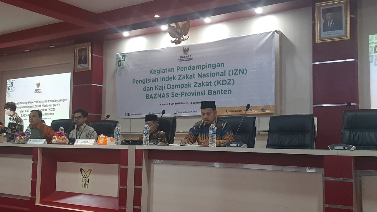 BAZNAS Kota Tangerang Selatan Hadiri Pendampingan Indeks Zakat Nasional dan Kaji Dampak Zakat BAZNAS Se-Provinsi Banten