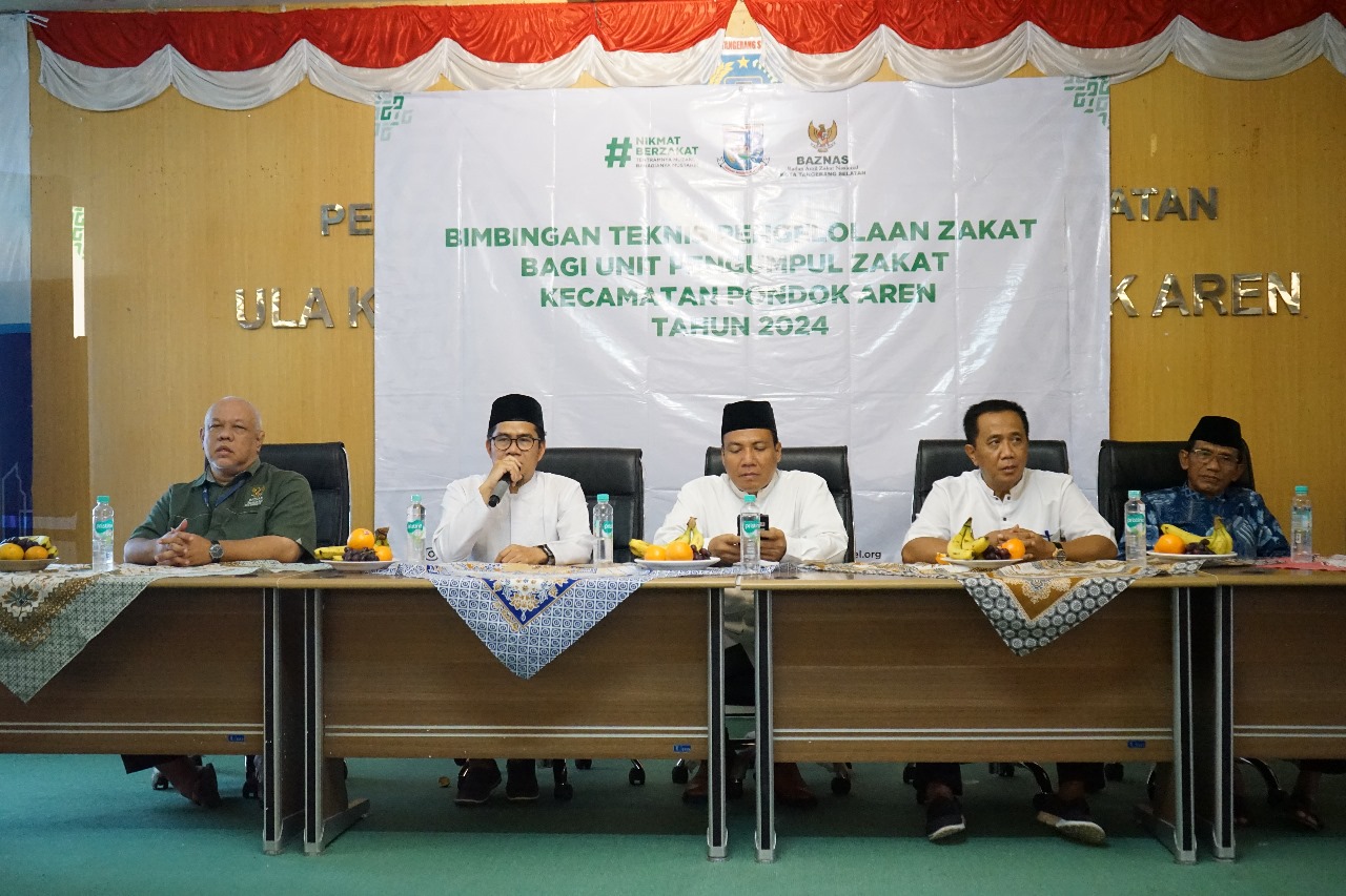 Bimtek Pengelolaan Zakat Bagi UPZ dan Santunan Yatim se-Kecamatan Pondok Aren