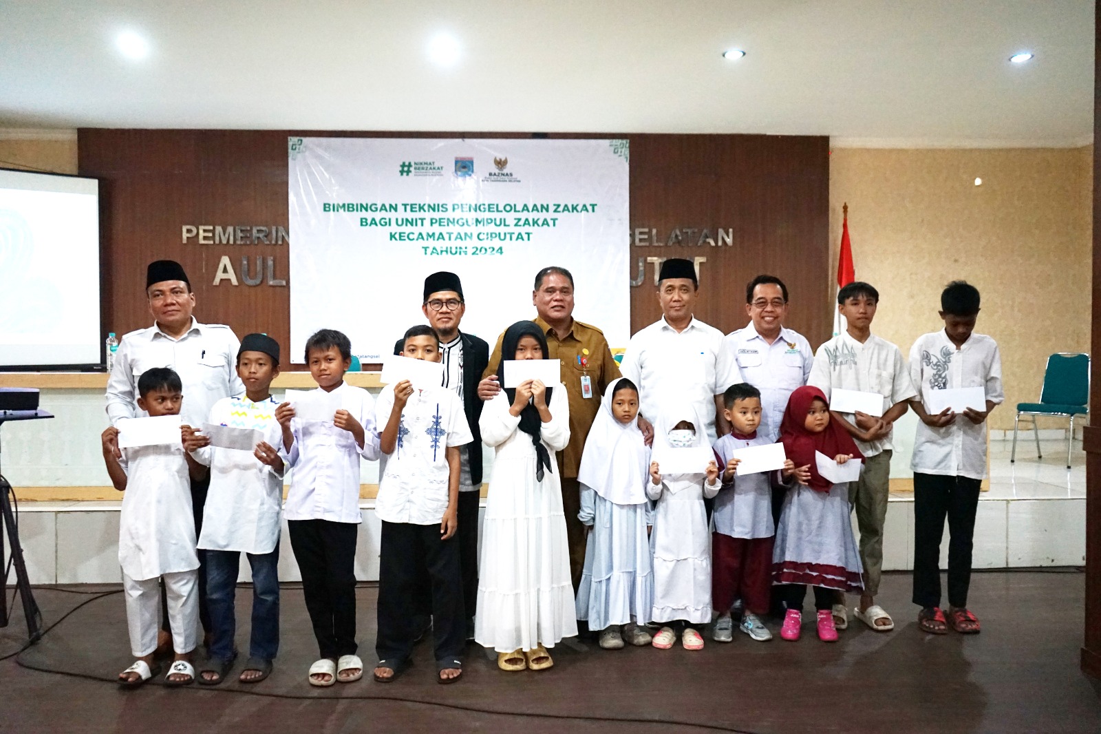Bimtek Pengelolaan Zakat Bagi UPZ dan Santunan Yatim se-Kecamatan Ciputat