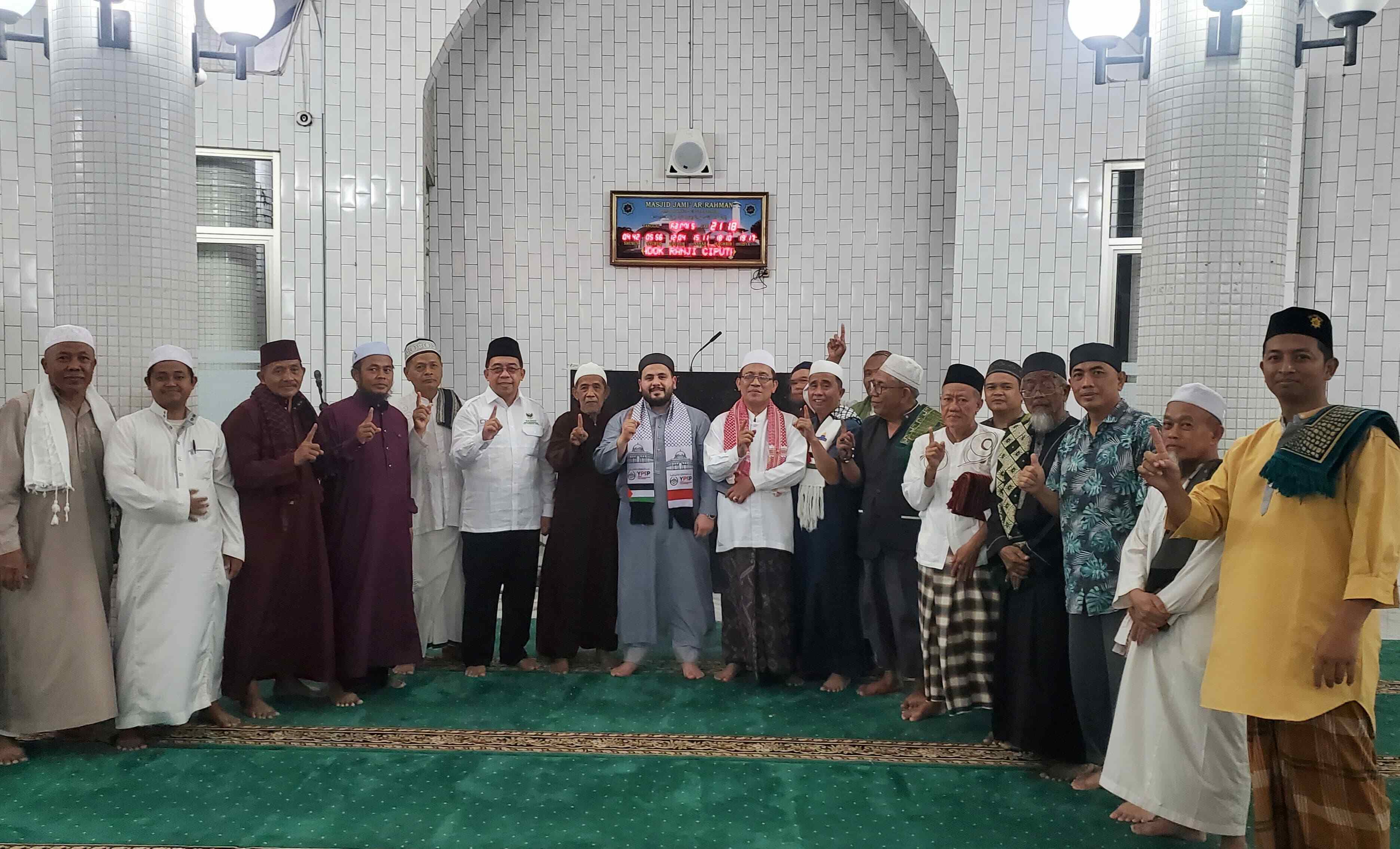 Penggalangan Donasi Palestina di Tangsel Bersama dengan MUI Tangsel dan BAZNAS Provinsi Banten Berhasil Mengumpulkan Rp 160 Juta