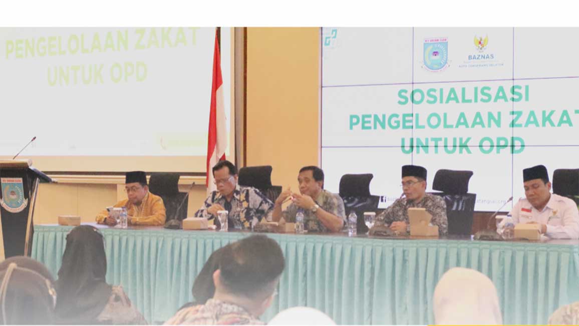 Sosialisasi Pengelolaan Zakat Untuk Organisasi Perangkat Daerah Se - Kota Tangerang Selatan