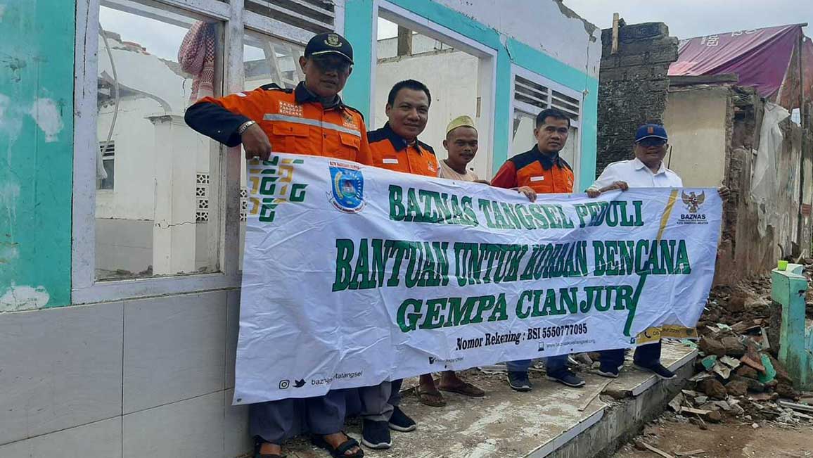 Bangun Bersama Rehab Rumah dan Masjid Untuk Korban Gempa Cianjur