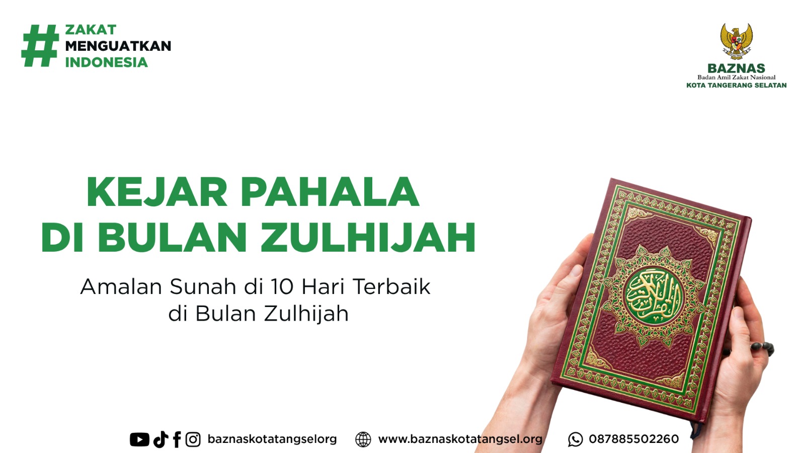 KEJAR PAHALA DI 10 HARI TERBAIK ZULHIJAH