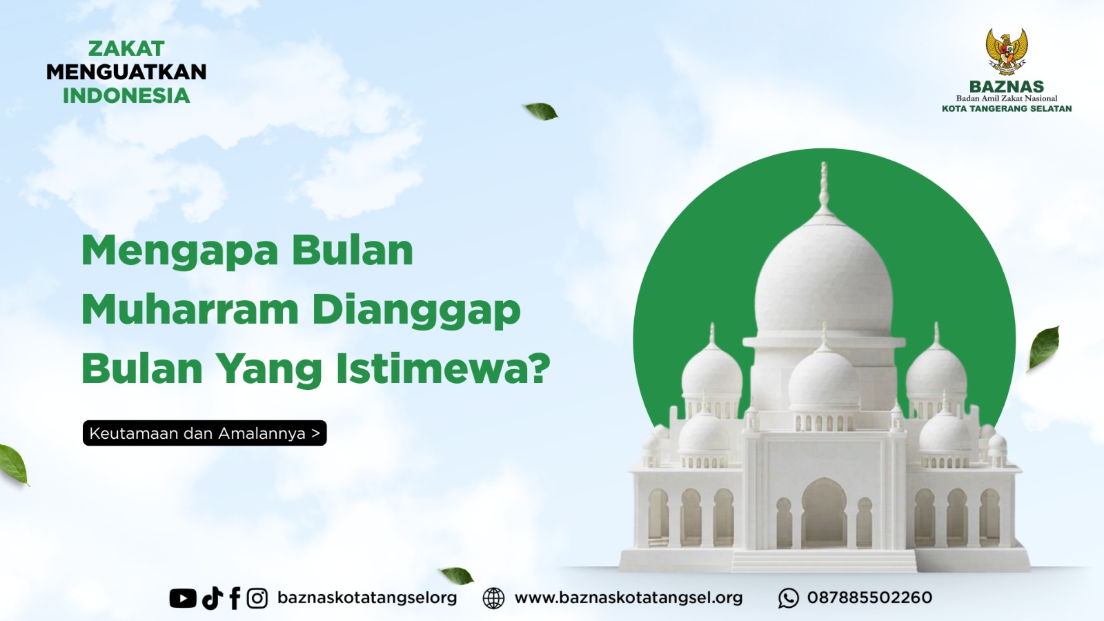 MENGAPA BULAN MUHARRAM DIANGGAP BULAN YANG ISTIMEWA?