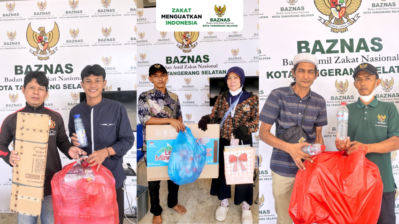 Tak Lagi Menunggu Kaya Kini Mustahik Pun Ikut Berinfak Lewat Sekantong Sampah