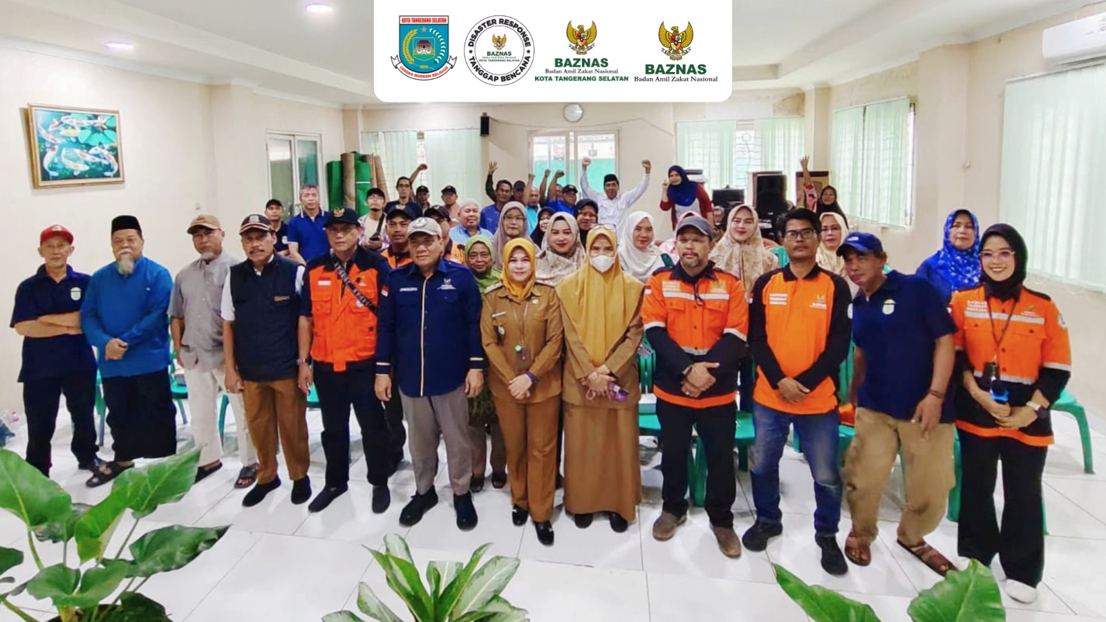 Kampung Tanggap Bencana Pertama Di Tangerang Selatan Resmi Dibentuk Di Kelurahan Cipayung