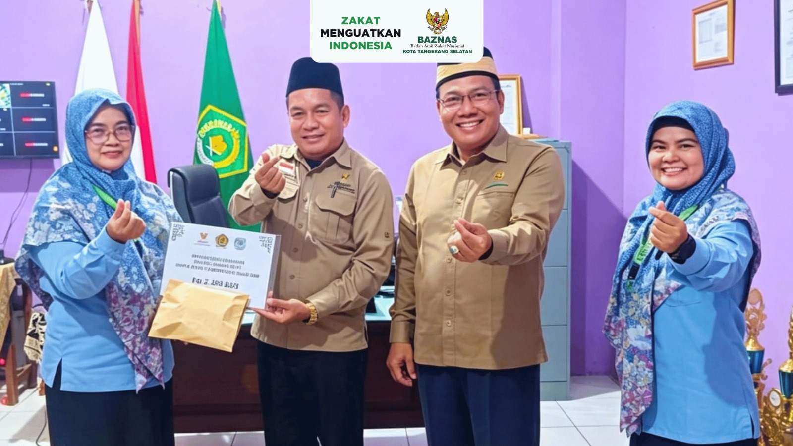 Dari Madrasah Ibtidaiyah Negeri 3 Kota Tangerang Selatan untuk Saudara Terdampak Gempa di NTT