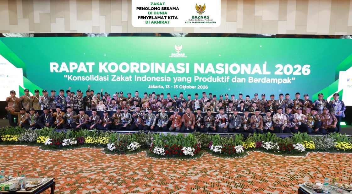 Rakornas BAZNAS RI 2026 Perkuat Konsolidasi Zakat Yang Produktif Dan Berdampak Bagi Kesejahteraan Umat